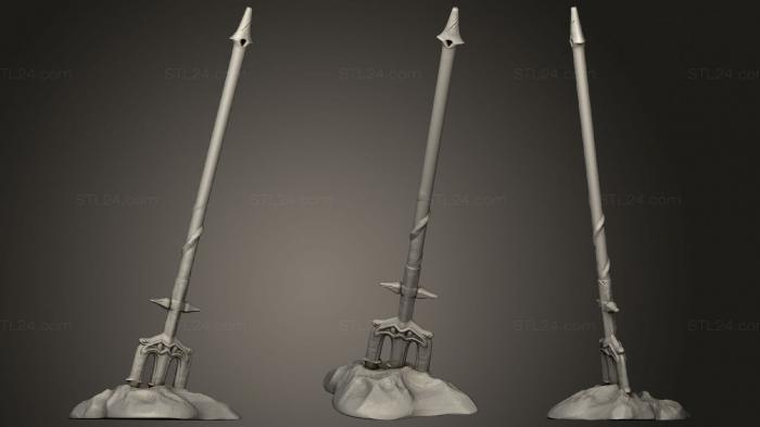 Weapon (Trident, WPN_0279) 3D models for cnc